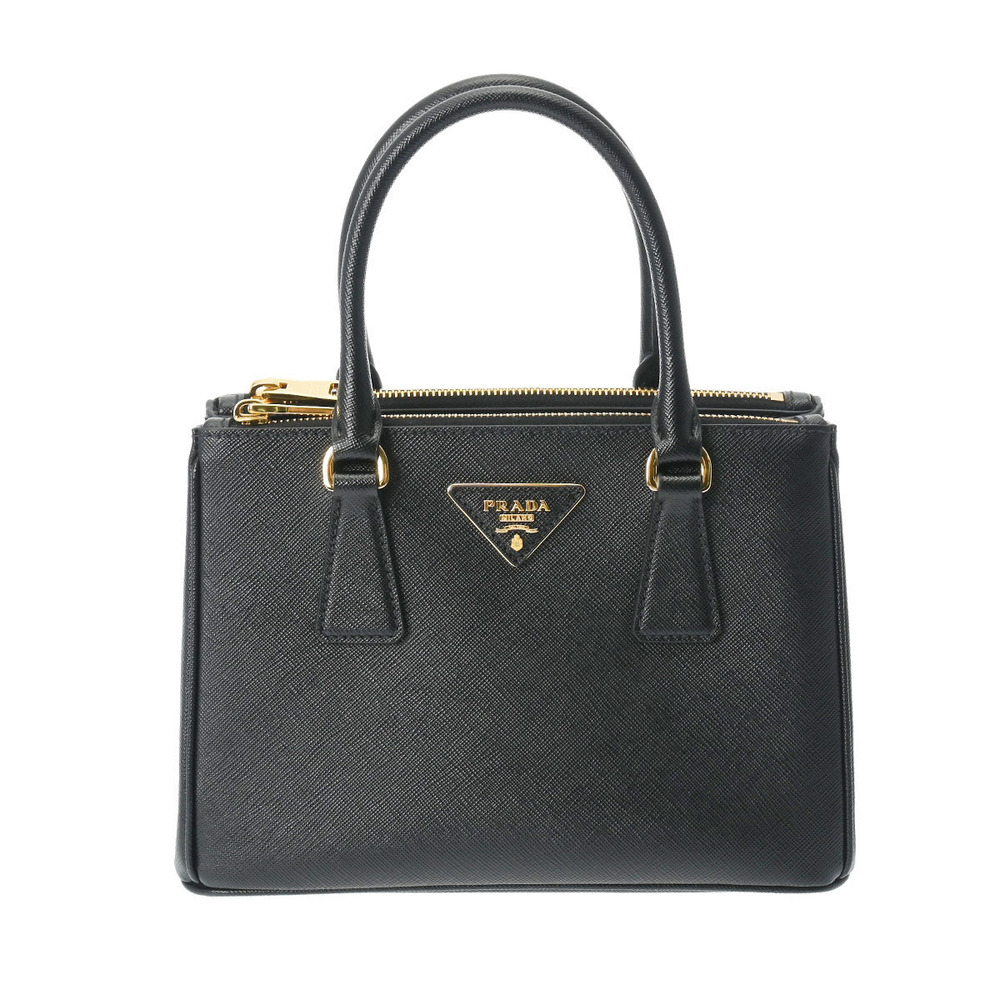PRADA Galleria Bag Black Saffiano Leather
